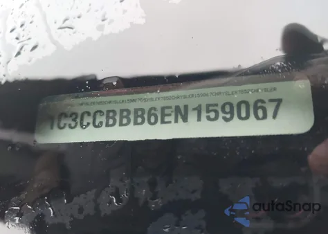 2014 Chrysler 200 Touring из США, поврежденный, VIN 1C3CCBBB6EN159067